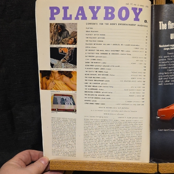 PLAYBOY Magazine MAY 1970- - Picture 4 of 11